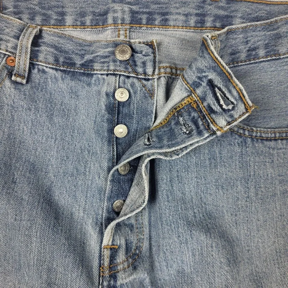 Levi's 501 Jeans Straight Leg Button Fly 38X29